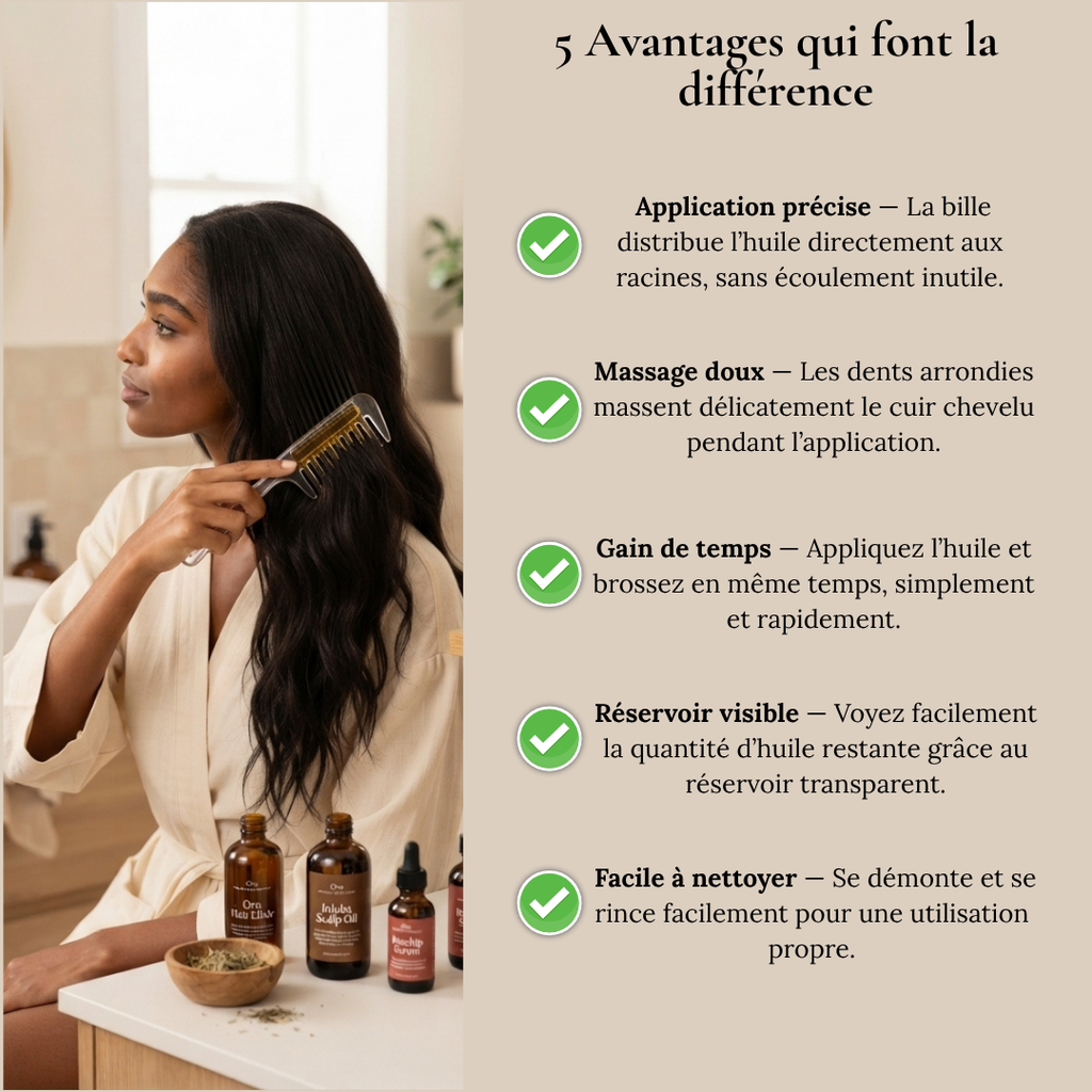 Peigne applicateur