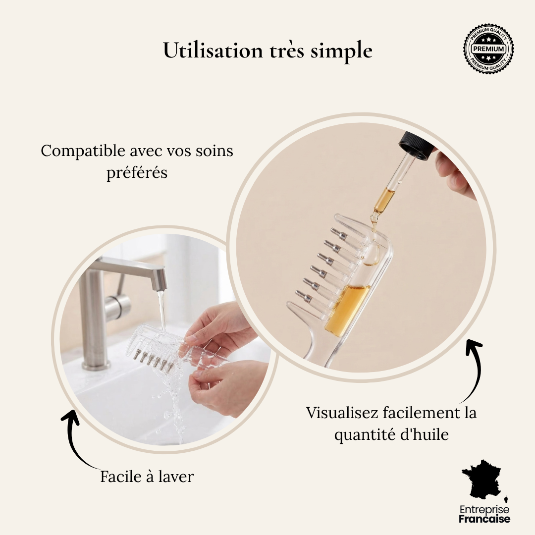 Peigne applicateur